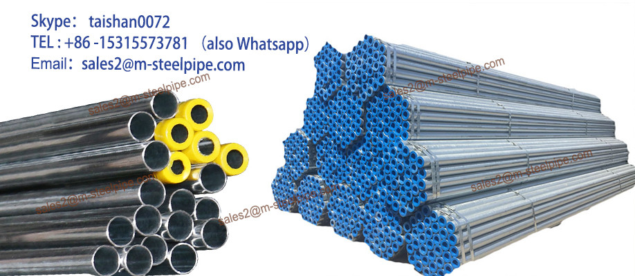 galvanized steel pipe 4 inch / demir boru for greenhouse frameworks or oil and gas delivery
