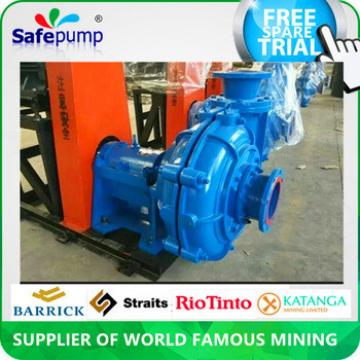 mining pumps machinery slurry wear-resistant centrifugal pump