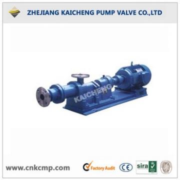 horizontal slurry screw pump