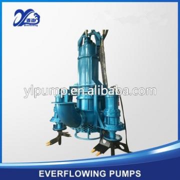 large and samll portable industrial electric submersible river sand mud slurry sloid sucking pump
