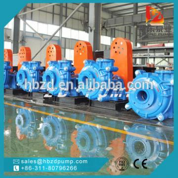 anti-abrasion centrifugal gravel gold mining slurry pump