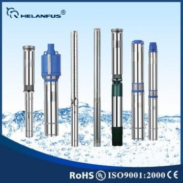 3.5&quot; 4&quot; 6&quot; Stainless Steel Pump Brushless AC Submersible Solar Pumps 3hp Electric Submersible Water Pump