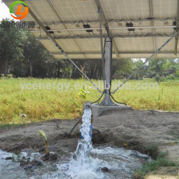 High efficiency solar water pump system for farm agriculture irrigation 1hp to 25hp to 50hp submersible solar water pump