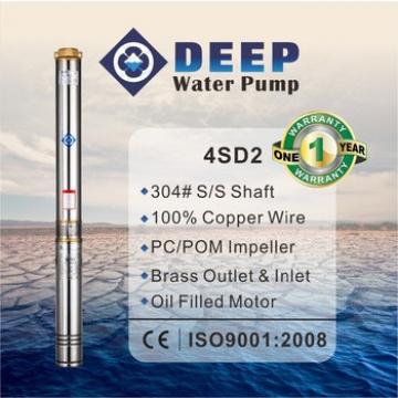 4SD2 best quality three phase with oil filled submersible deep well water pumps