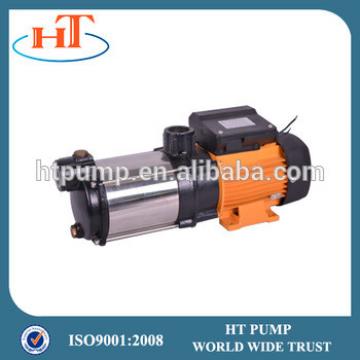 Self-primming horizontal submersible deep suction water pumps