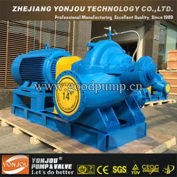 double suction axially split pump
