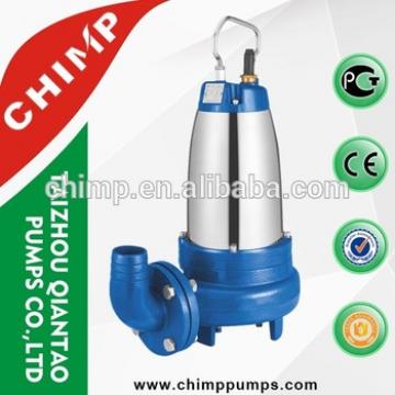 NEW WQDK sewage submersible water pump with strong cutting impeller