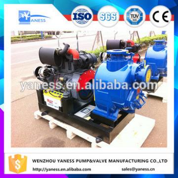 strong passing capacity self priming trash pump of chemical industry