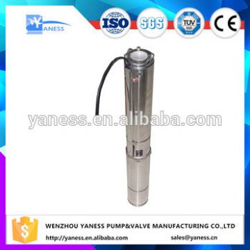 Simple structure deep well submersible pump with protection swith