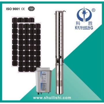 6 inch 30 flow DC solar water pump for deep well with high quality