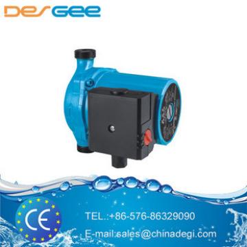 TAIZHOU DEGEE PUMP high quality circulating pump DW20/8 180 small domestic hot water circulator pump