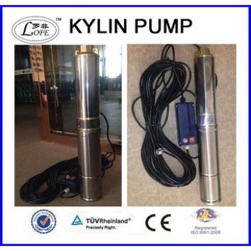 stainless steel centrifugal submersible deep well water pump borehole pump/CE certificate