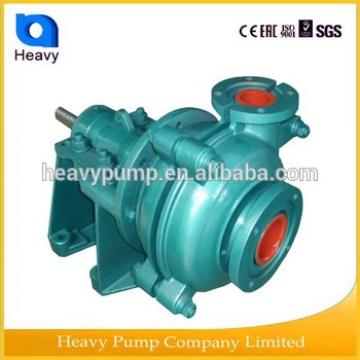 4&#39;&#39; horizontal stone solid sludge slag slurry pump for zinc coal ash mining