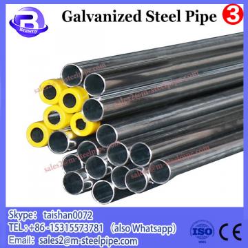 Factory manufacturer hot dipped threading galvanized steel pipe
