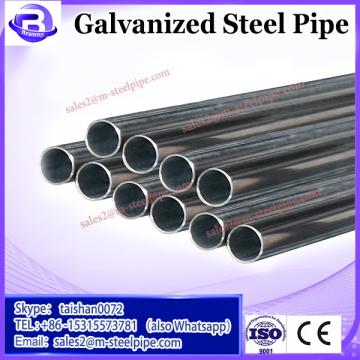 black square pipe/zinc coated square tube / galvanized steel pipe in Stock