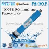 Kitchen equipment ro membrane housing Ro filter 100GPD RO membrane