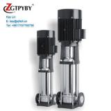 booster multistage inline pump electric motor driven vertical centrifugal pump