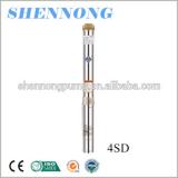 4SD8 high pressure agricultural irrigation deep well submersible pump to pump water