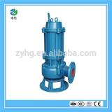 Cast iron electric submersible sewage pump with cutter