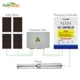 Stainless steel submersible deep well solar pumps dc for drinking water