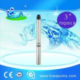3&quot; 1.8m3/h 109m high quality direct factor supplied deep well cast iron outlet Electric Submersible Single-Phase pump