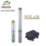 price solar water pump for agriculture in india 1hp submersible water pumps irrigation dc solar deep well pump for Zimbabwe