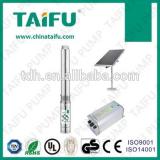 TAIFU big power solar deep suction submersible well water pump for irrigation and agriculture